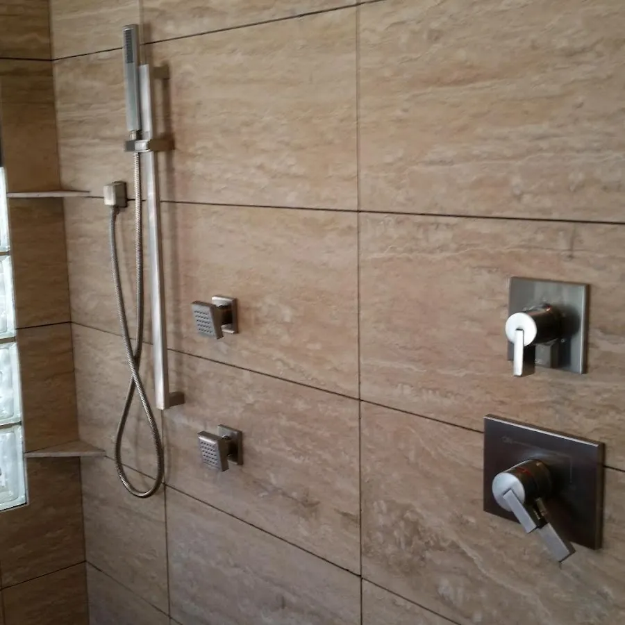 Shower fixture installation for Frozen Pipe Repair in Elgin